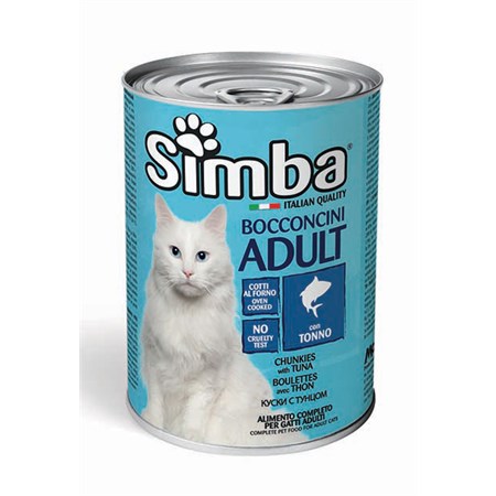 simba bocconcini con tonno 415 gr umido per gatti