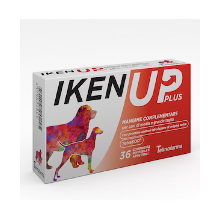 Teknofarma Iken Up Plus 36 Compresse Medio Grande Cani