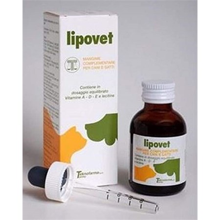 teknofarma lipovet flacone 50 ml