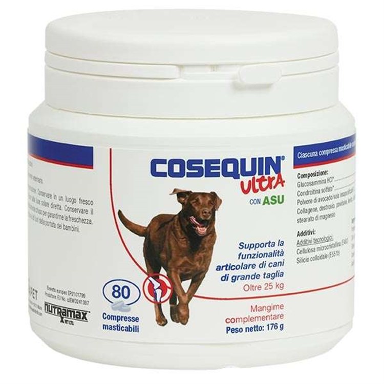 Therapet Nutramax Cosequin Ultra Large 40 Compresse Per Cani
