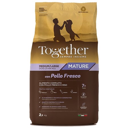 together dog mature pollo medium large 12 kg cane