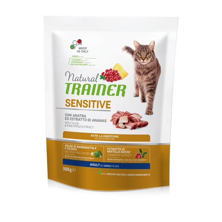 Trainer Sensitive Solution Monoproteico Anatra 300 Gr Per Gatti