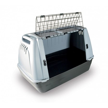 Trasporto Auto Per Cani Mod Bracco 80 70x43x51h Gabbia Per Auto in Cani