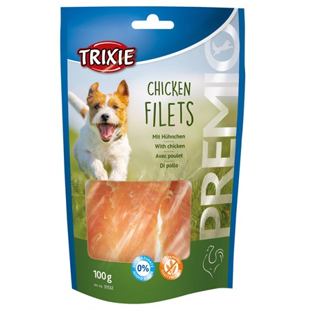 Trixie Premio Filetti di Pollo 100gr Snack Per Cani in Cani