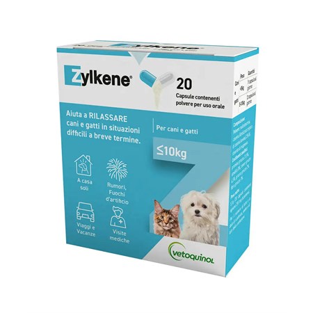 vetenoquinol zylkene 225 mg 20 capsule mangime complementare per cani