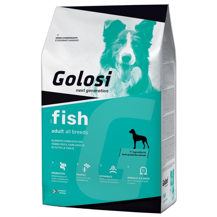 Zodiaco Golosi Adult All Breeds Fish 12 kg Pesce Per Cani DANNEGG