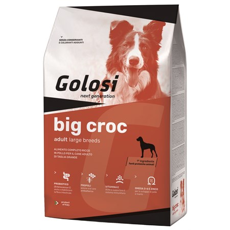 zodiaco golosi big croc maxi tacchino 12 kg per cani