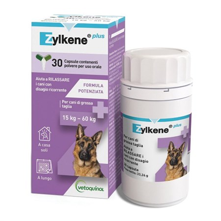 zylkene plus per cani taglia grande da 15 a 60 kg 30 capsule